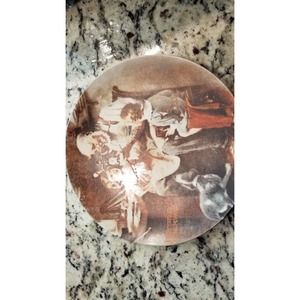 1977 Norman Rockwell's "The Toy Maker" collector plate